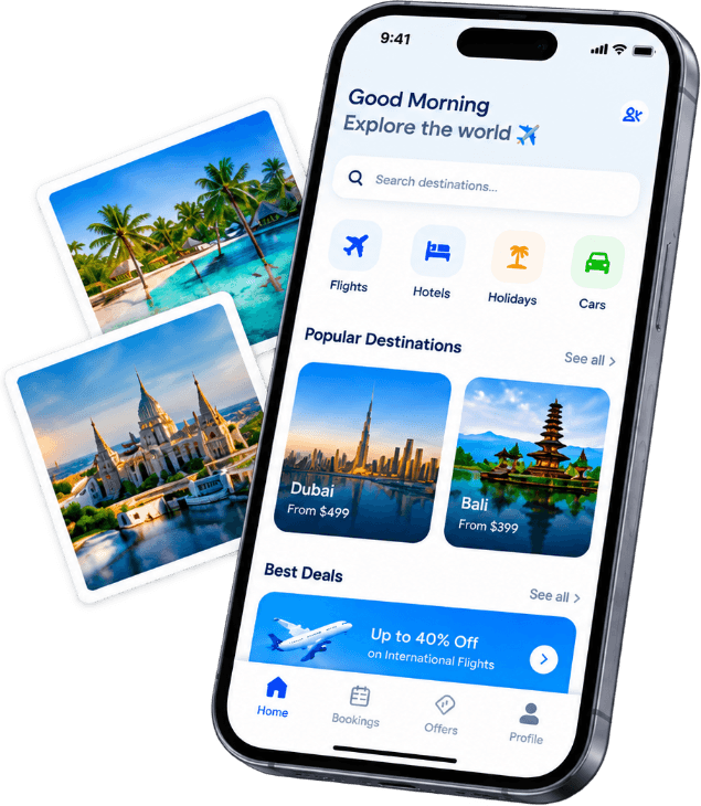 Tourzo Mobile App on iPhone
